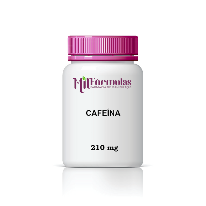 Cafeína 210mg - 120 Cápsulas