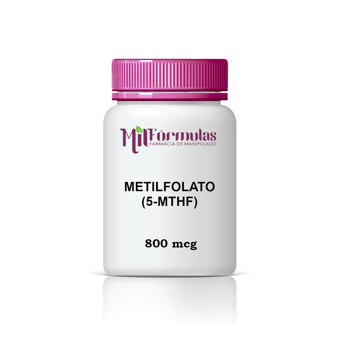 METILFOLATO (5-MTHF) 800mcg 60 Cápsulas